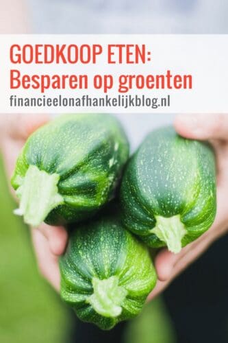 Besparen op groenten kan je een hoop geld opleveren. Lees hier hoe wij dat doen! #besparen #geld #geldbesparen #doehetzelf