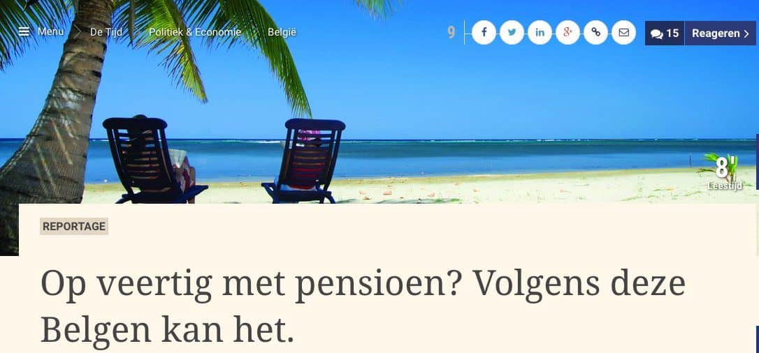 de tijd header