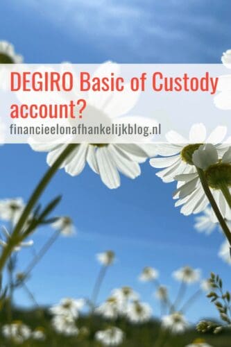 DEGIRO Basic of Custody account